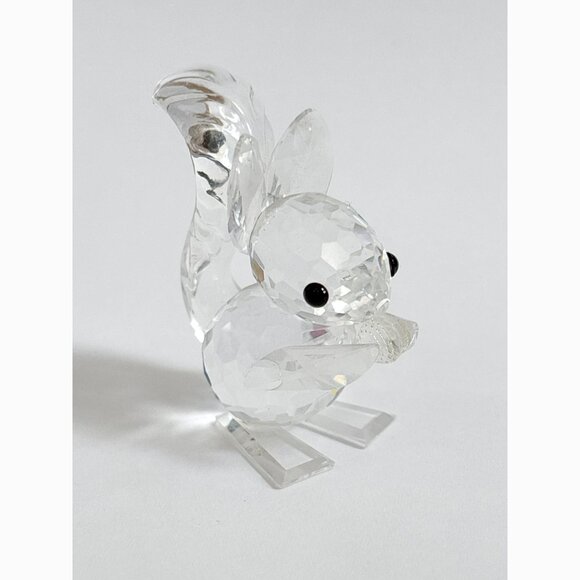 Swarovski - RETIRED Squirrel with Nut Crystal Figure - Picture 7 of 9